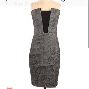 Bebe strapless dress